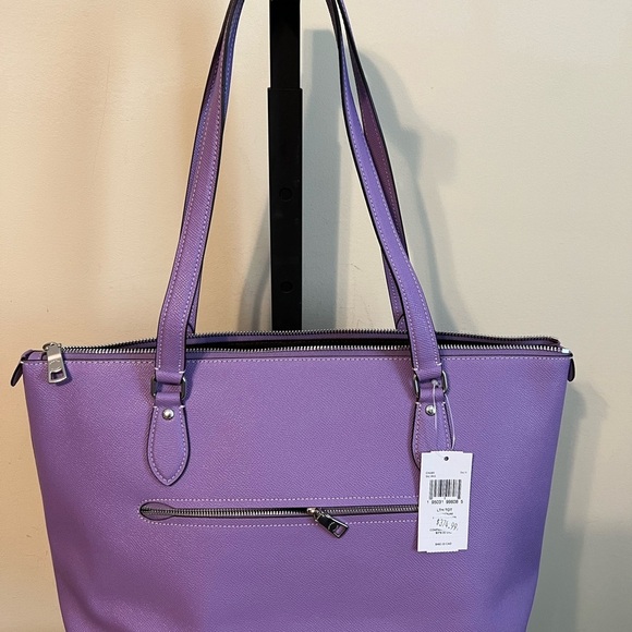 Coach Lavender Tote - Picture 2 of 8
